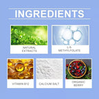 L Methylfolate Plus Methyl B12 Cofactor Liquid Drops - Metabolically Active 5-MTHF Form, Supports Mood, Methylation, Cognition