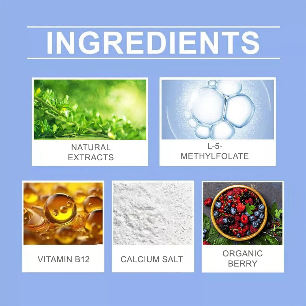 L Methylfolate Plus Methyl B12 Cofactor Liquid Drops - Metabolically Active 5-MTHF Form, Supports Mood, Methylation, Cognition