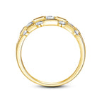 💎✨ Moissanite Eternity Ring for Women 🤍 | Solid 925 Sterling Silver Wedding Band 💍 | Pass Diamond Test Luxury Jewelry Gift for Girls
