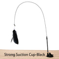 🐱🪄 Hands-Free Interactive Cat Teaser Wand with Suction Cup