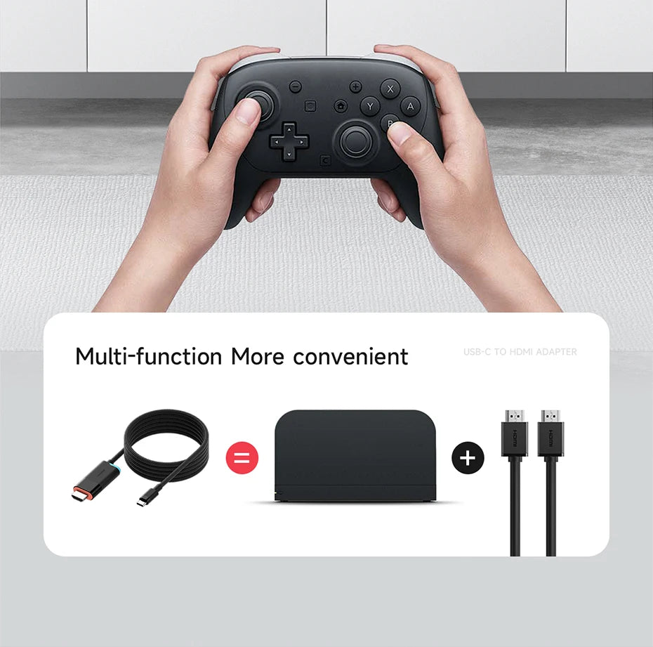 🎮🔗 Hagibis Switch 2 Dock – 4K@60Hz USB-C to HDMI with 100W PD