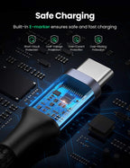 ⚡🔌 100W USB-C PD 10Gbps Cable with 4K 60Hz Video (E-Marker)