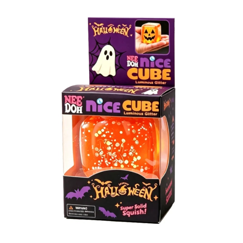 NeeDoh Halloween Sensory Toy – Spider & Pumpkin Squishy