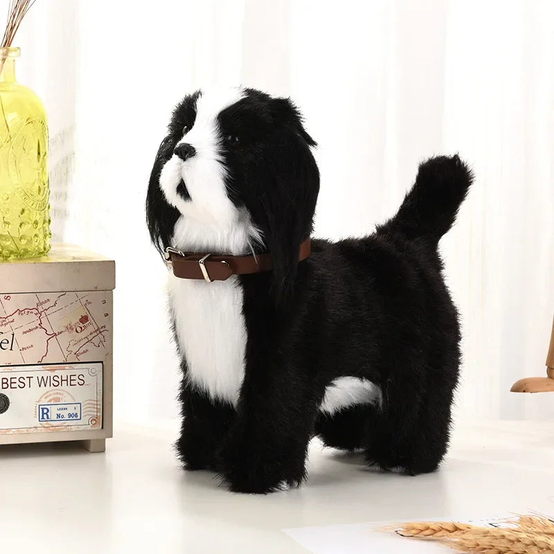 🐶🤖 Robot Dog Toy – Interactive Electronic Plush Puppy with Sound, Touch Control, Walking & Barking | Kids Gift