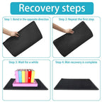 🐱🧼 Double Layer Waterproof Cat Litter Mat – Non-Slip & Washable