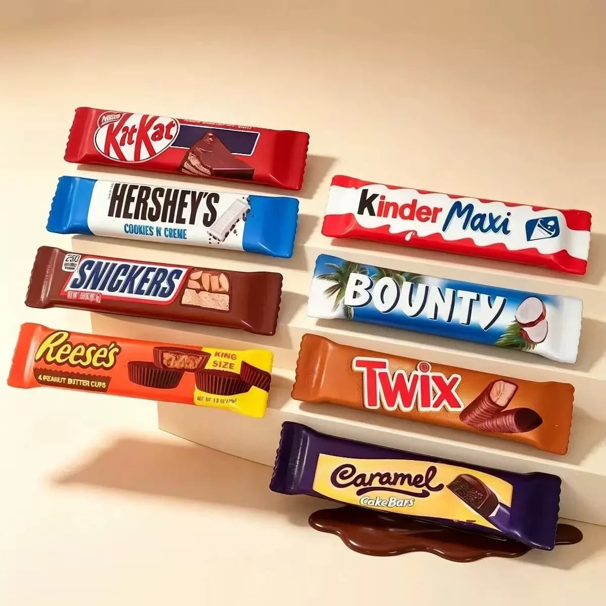 Chocolate Bar Squishy Toy – Slow-Rebound Squeeze & Fidget Toy