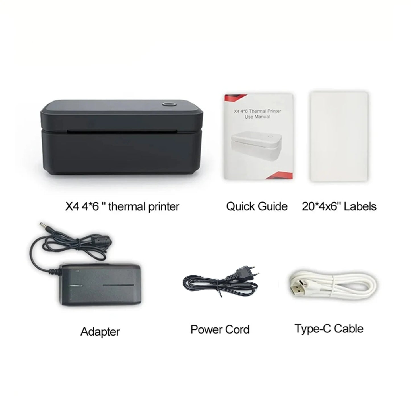 🏷️📦 Marklife X4 Thermal Label Printer – 4x6 Bluetooth Shipping Printer