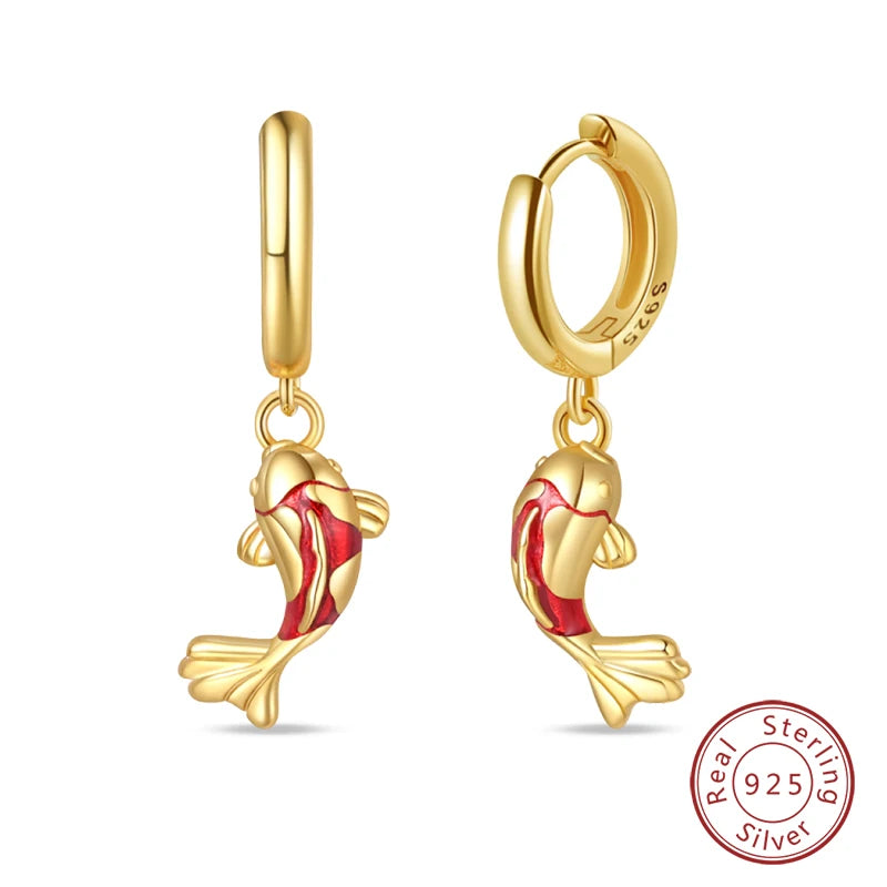 🌙⭐🐝 925 Sterling Silver Star Moon Bee Pendant Earrings ✨ | Gold-Tone Sparkling Zircon Luxury Earrings for Women 💎 | Wedding & Engagement Jewelry Gift 👰