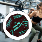 Cardio Plyometrics Stretching Workout Dice