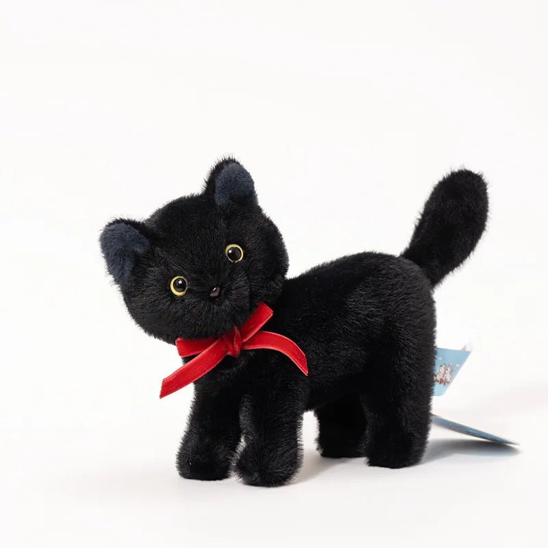 🐱🧸 5.9 inches Simulation Cat Plush Doll – Cute Stuffed Animal for Home Decoration & Kids Gifts
