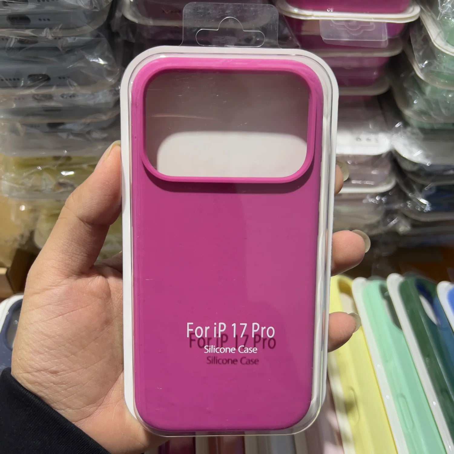 🍭📱 Official Liquid Silicone Skin-Feel Case for iPhone 17 Air / 16 / 15 / 14 / 17 Pro Max