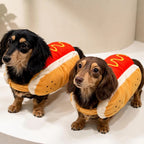 Hot Dog Pet Costume – Funny Puppy Cosplay Outfit
