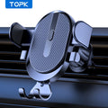 TOPK Auto Lock Car Phone Holder – Air Vent Mount with Hook Clip