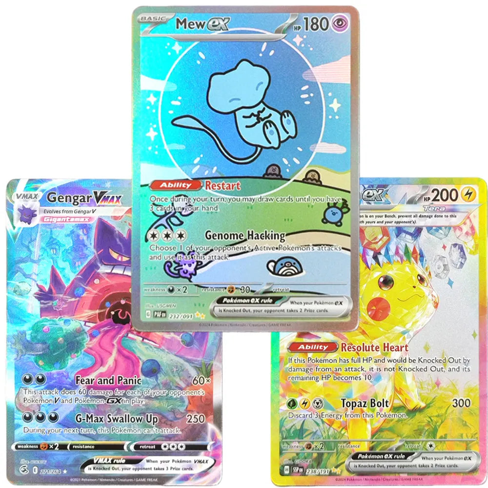 Pokémon TCG Foil Proxy Cards – English Collectible Set