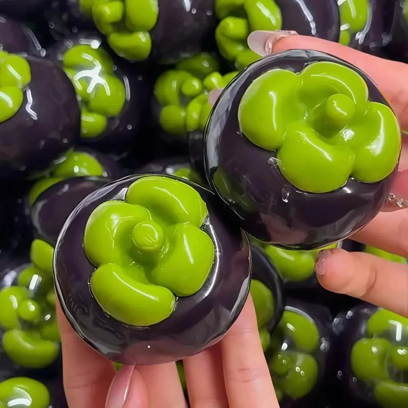 Crunchy Fruit & Corn Stress Ball – Moldable Sensory Squeeze Fidget Toy