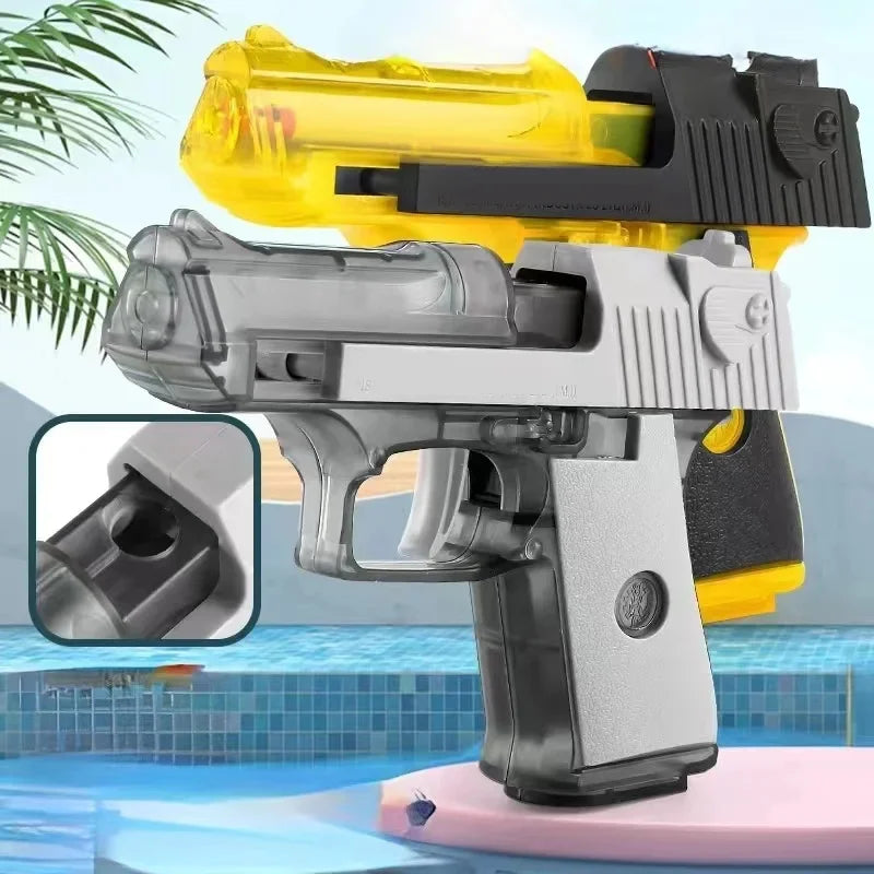 💦☀️ Summer High-Pressure Water Gun – Non-Electric Full-Automatic Shooting Water Pistol for Kids