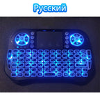 🌈⌨️ i10 / i8 Mini Wireless Keyboard – Dual Mode Air Mouse with Touchpad