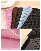 🐱🧼 Double Layer Waterproof Cat Litter Mat – Non-Slip & Washable