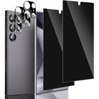 Galaxy S24 Ultra Privacy Screen Protector + Camera Lens Glass (2+2 Pack)