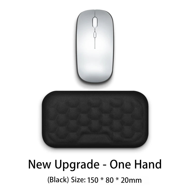 ⌨️🖱️ Ergonomic Memory Foam Keyboard & Mouse Wrist Rest Pad
