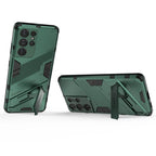 Solid Armor Cyber Shockproof Case with Stand for Samsung Galaxy