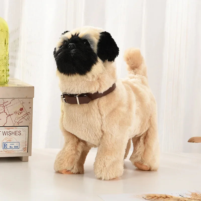 🐶🤖 Robot Dog Toy – Interactive Electronic Plush Puppy with Sound, Touch Control, Walking & Barking | Kids Gift