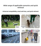 📍🐾 Pet Anti-Lost GPS Tracker – Bluetooth Smart Waterproof Collar Locator