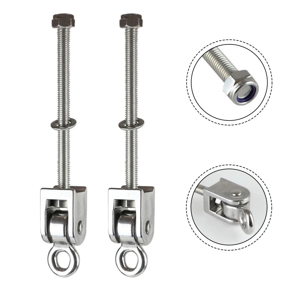 Heavy Duty Stainless Steel Swing Hooks with Bearings