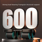 Abdominal Wheel Exerciser with 6-Wheel Support
