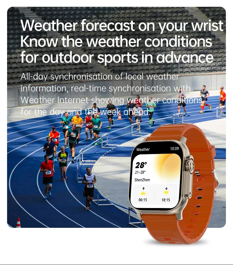 Original T900 Ultra 2 Smart Watch 1.93" (49mm) Bluetooth Call NFC Wireless Charging | Heart Rate & SpO2 Fitness Tracker for Android & iOS