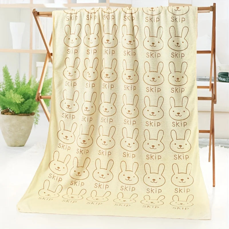 🛁🐾 Ultra Fine Fiber Super Absorbent Pet Bath Towel – Fast Drying