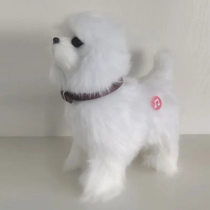 🐶🤖 Robot Dog Toy – Interactive Electronic Plush Puppy with Sound, Touch Control, Walking & Barking | Kids Gift