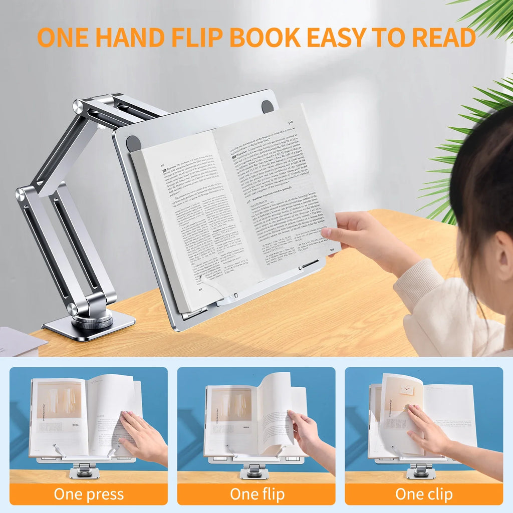 💻🔄 Eary Laptop Arm Mount for Desk – 360° Rotating Adjustable Stand