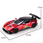 1:36 Alloy Pullback Racing Car – Metal Die‑Cast Toy Model for Kids & Collectors