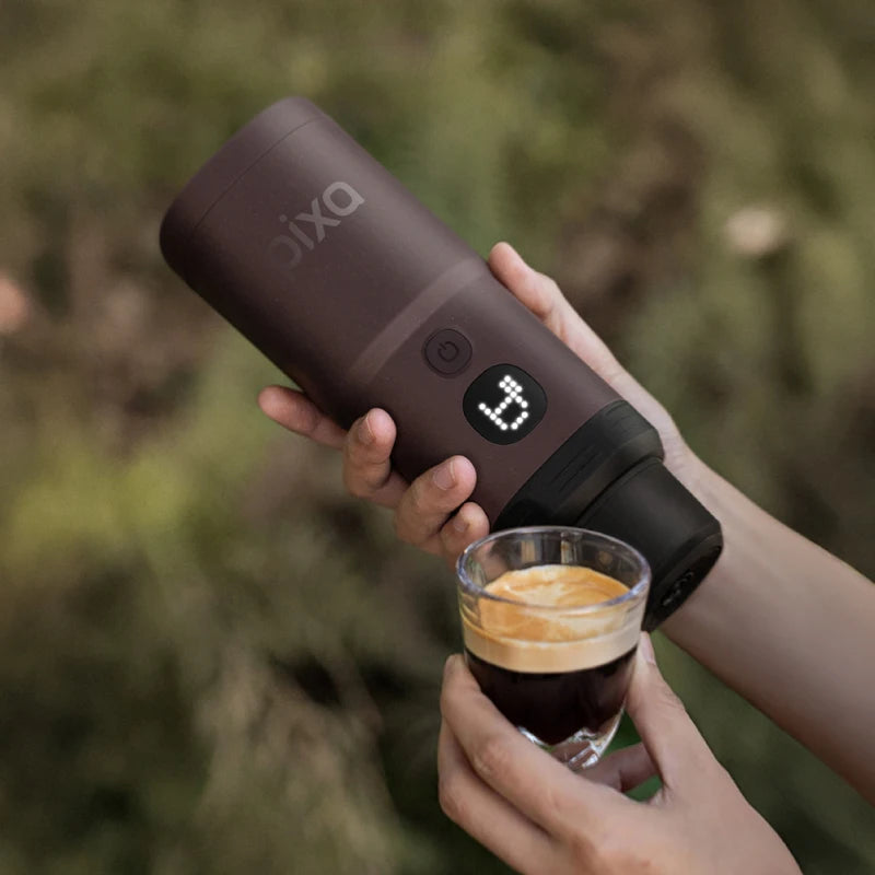 ☕⚡ WACACO PIXAPRESSO Portable Electric Espresso Machine | Coffee Maker for Ground Coffee & NS Capsules 🚀 | Travel Espresso Maker