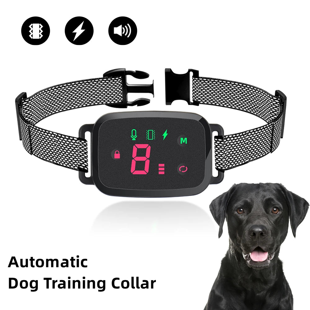 🐶🔇 Smart Automatic Anti Barking Collar – Rechargeable & Waterproof