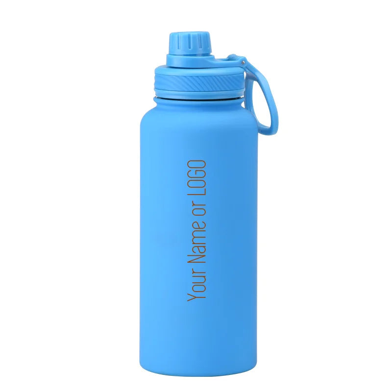 PURACOOL Custom Water Bottle 1000ML – Personalized Thermal Tumbler Gift 💧✨