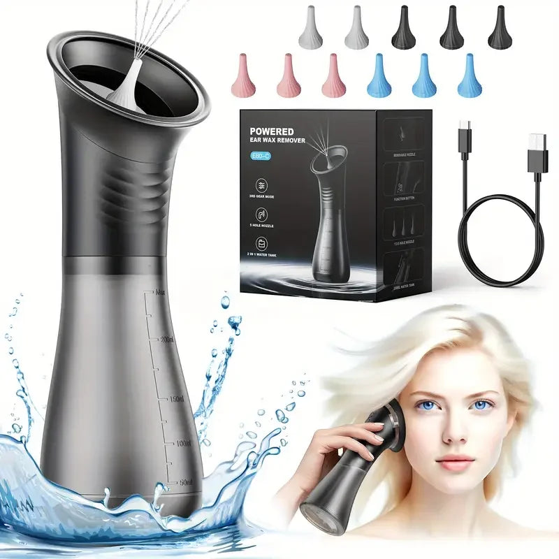 Upgraded Ear Wax Removal Kit with Temperature Sensor