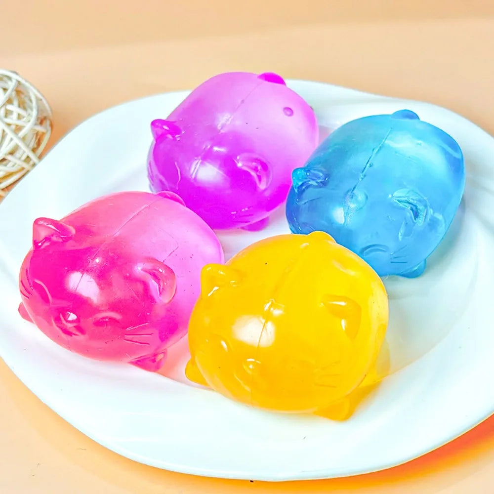 Mini Cat Maltose Squishy Toy – Slow-Rise TPR Sensory Fidget