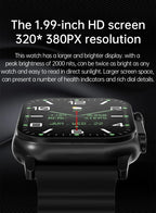 Original T900 Ultra 2 Smart Watch 1.93" (49mm) Bluetooth Call NFC Wireless Charging | Heart Rate & SpO2 Fitness Tracker for Android & iOS