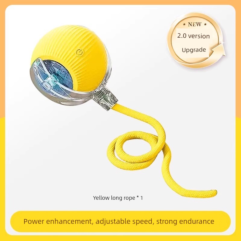 🐾 Cat Intelligent Dodgeball 🎾 Automatic Funny Cat Ball 🐱 Electric Interactive Toy ⚡ Bite & Fall Resistant 💪 Type‑C Charging 🔋