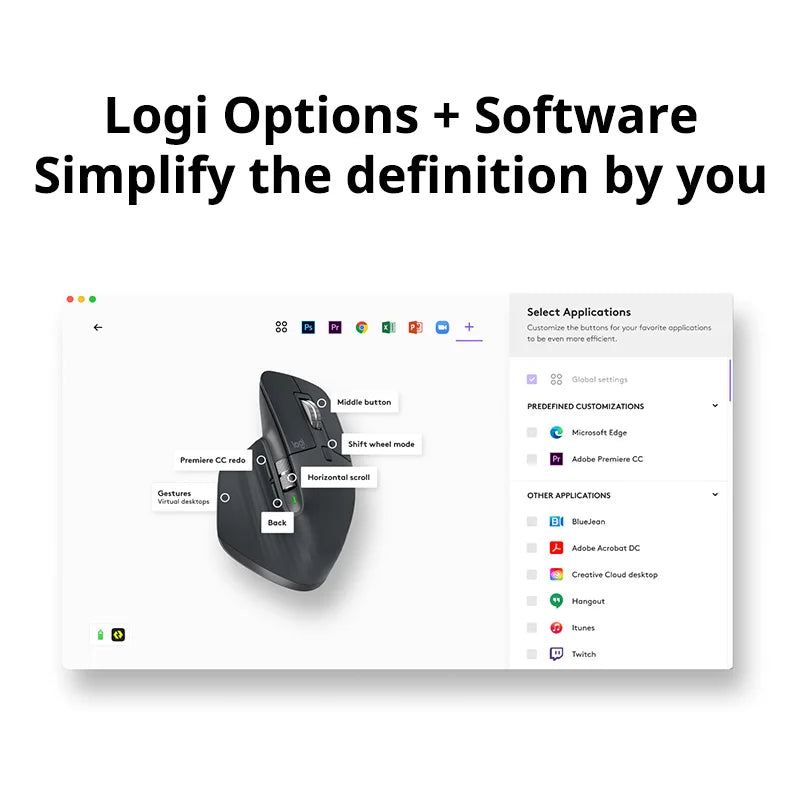 🖱️🚀 Logitech MX Master 3S Wireless Bluetooth Mouse – High-End Cross-Screen Control