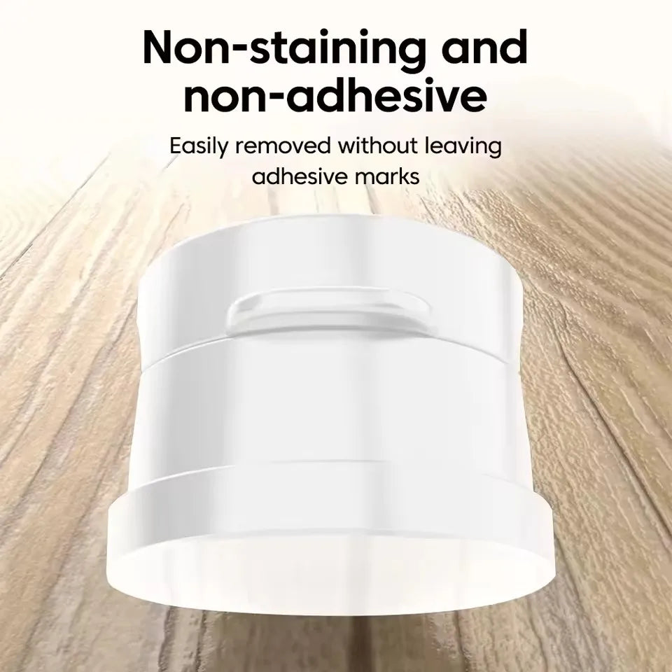 🧲🔄 360° Rotation Magnetic Cable Clip – Adhesive Wire Organizer