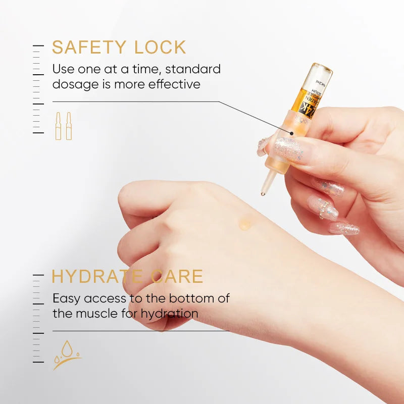 ✨🍊 Vitamin C Face Brightening Serum – Dark Spot Care, Pore Minimizing & Anti-Aging Gold Essence with Hyaluronic Acid