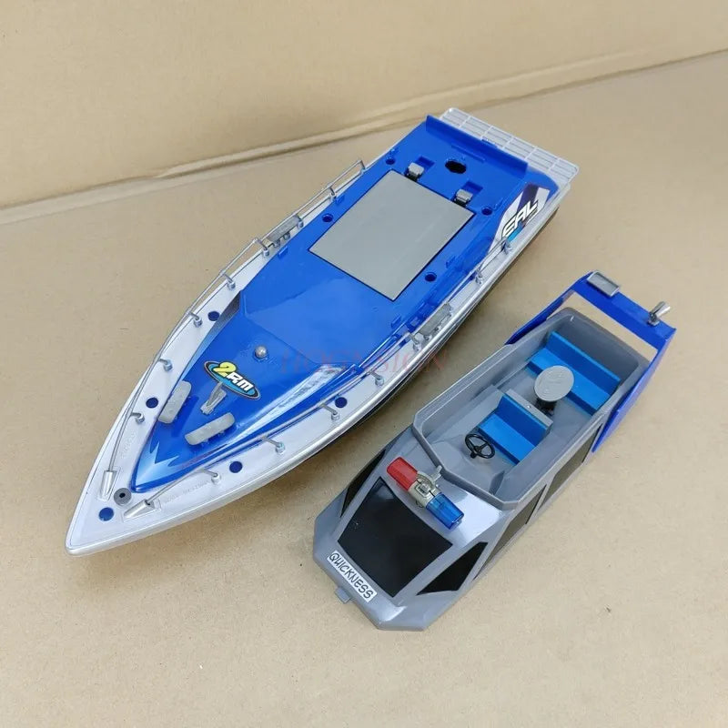 17" Radio Control Patrol Boat with 4-way Remote Control Boat Toys Warships Patrol Boats Speedboat