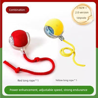 Upgrade 2.0-Red + Yellow Long Rope [Power Enhancement Speed Adjustable]]