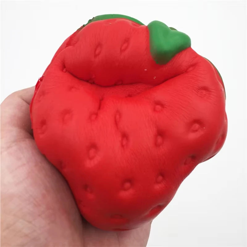 Strawberry Squishy Toy – 4.72-Inch Slow-Rising Sensory Fidget