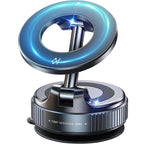 Upgraded 360° Vacuum Magnetic Phone Holder | Hands-Free Car Mount 🚗 | Suction Cup Magnetic Phone Stand for Car, Gym, Mirror, Kitchen & More ✨