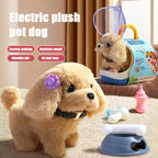 🐶🤖 Electronic Walking Dog Plush Toy – Interactive Vibrating & Moving Puppy Doll for Kids & Babies