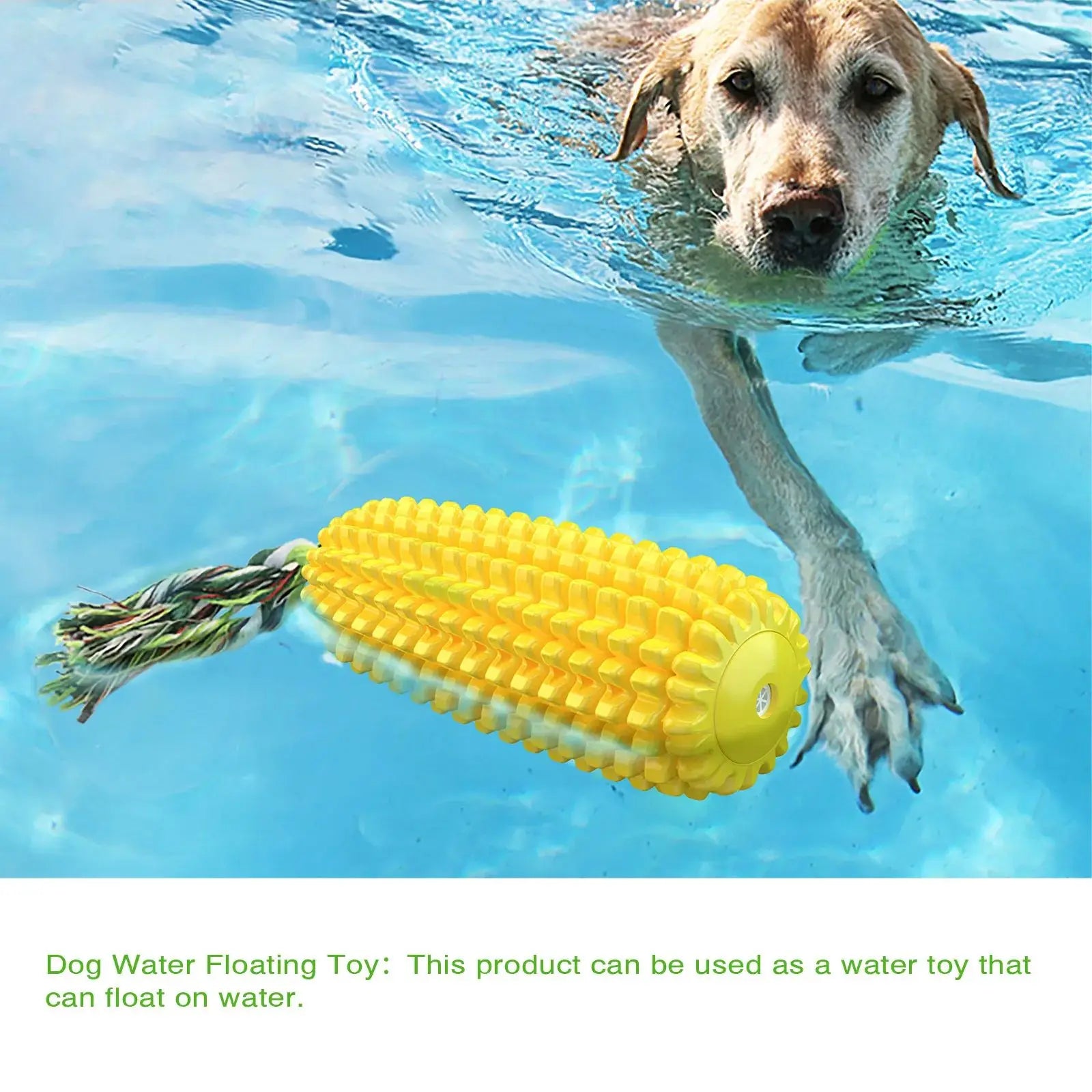 Squeak Corn Chawing Pet Toy Indestructible Toothbrush Dog Toys For Aggressive Chewers Soft Big dog Plaything with Sound